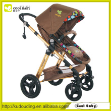 Cool Baby Hersteller Kinderwagen Baby Verstellbare Rückenlehne Fußstütze Reversible Seat Air aufgeblasen Swivel Wheels mit Aufhängung